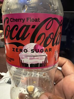 Coca-Cola Cherry Float Soda Soft Drink can, 12 fl oz