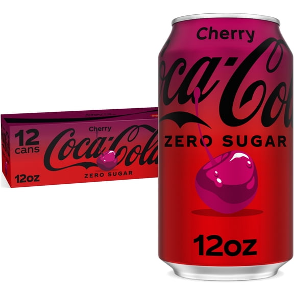 Coca-Cola Cherry Zero, 12 fl oz
