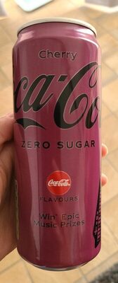 Coca-Cola Zero Sugar Cherry Diet Soda Soft Drink, 16.9 fl oz