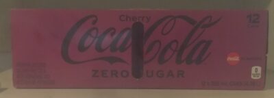 Diet Coke Cherry Soda Soft Drink, 12 fl oz