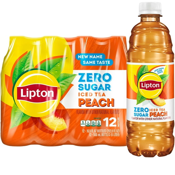 Lipton Iced Tea Lemon, 16.9 Fl Oz bottle