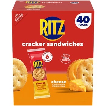Ritz Cheese Sandwich Crackers, Variety Pack