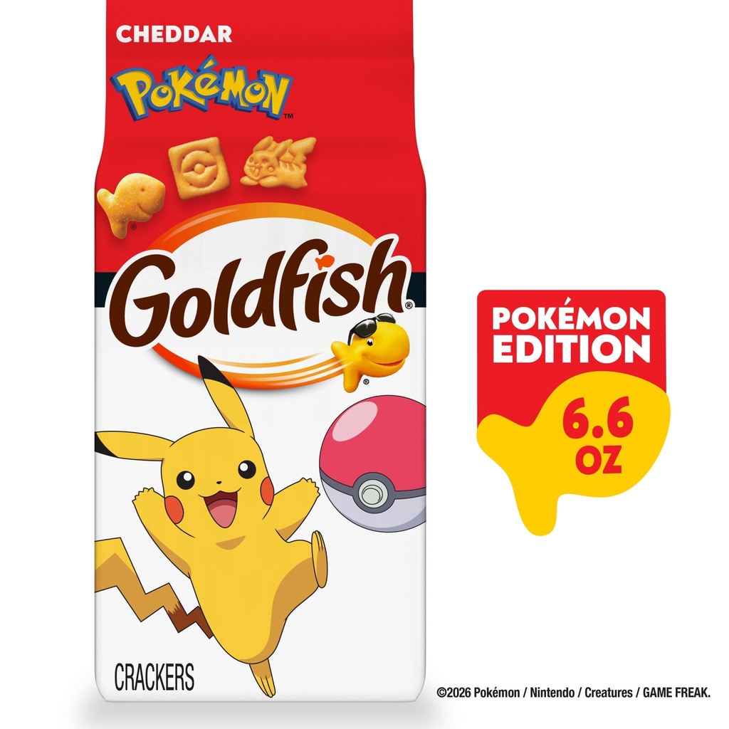Goldfish Crackers, 6.6 oz Bags