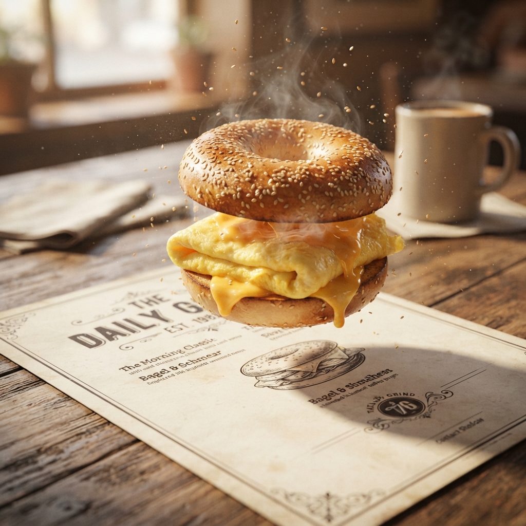 Egg & Cheese Bagel