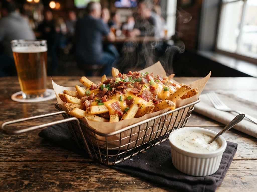 Bacon & Cheese Oven-Crisped Fries