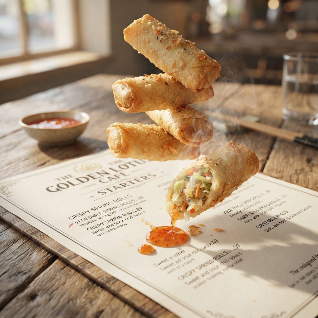 Vegetable Spring Rolls (5)