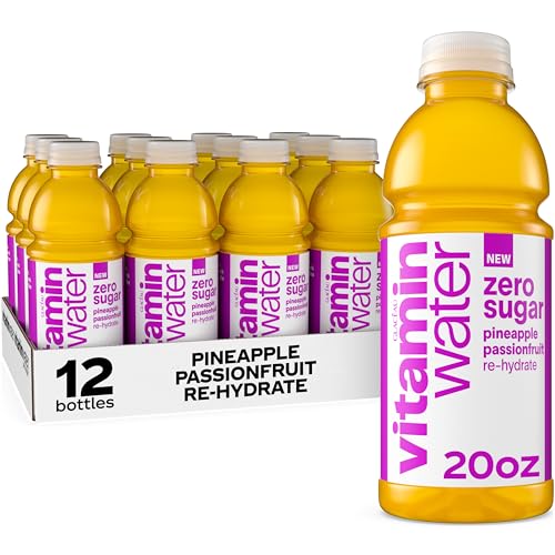 vitaminwater Zero Sugar Pineapple Passionfruit Re-hydrate Nutrient Enhanced Water Bev. 20 oz