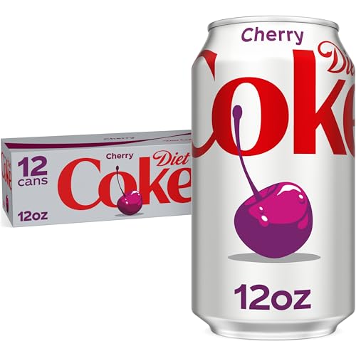 Diet Coke Cherry Soda Soft Drink, 12 fl oz