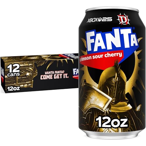 Fanta Crimson Sour Cherry, 12oz