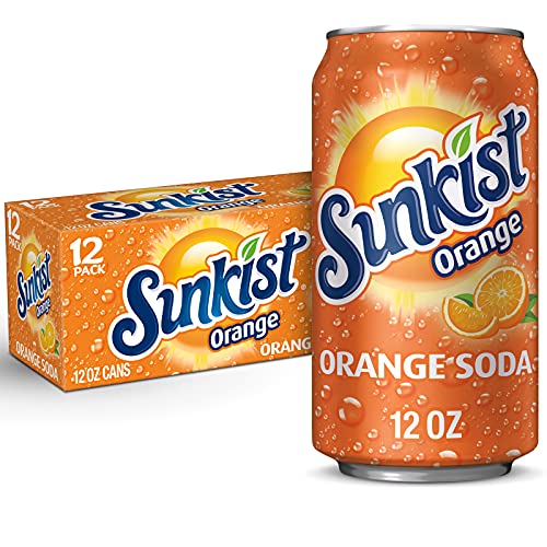 Sunkist Orange Soda, 12 fl oz can