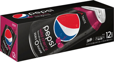 Pepsi Zero Sugar Cola Soda, 12 Fl Oz can