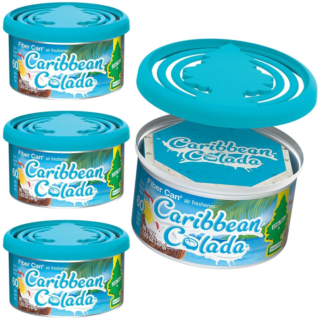 Little Tree Caribbean Colada Air Fresheners, 6 pk.