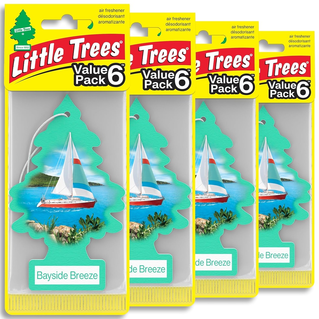 Little Tree New Car Scent Air Fresheners, 6 pk.