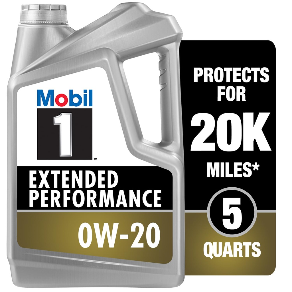 Mobil 1 Extended Performance Motor Oil, 0W-20 1qt