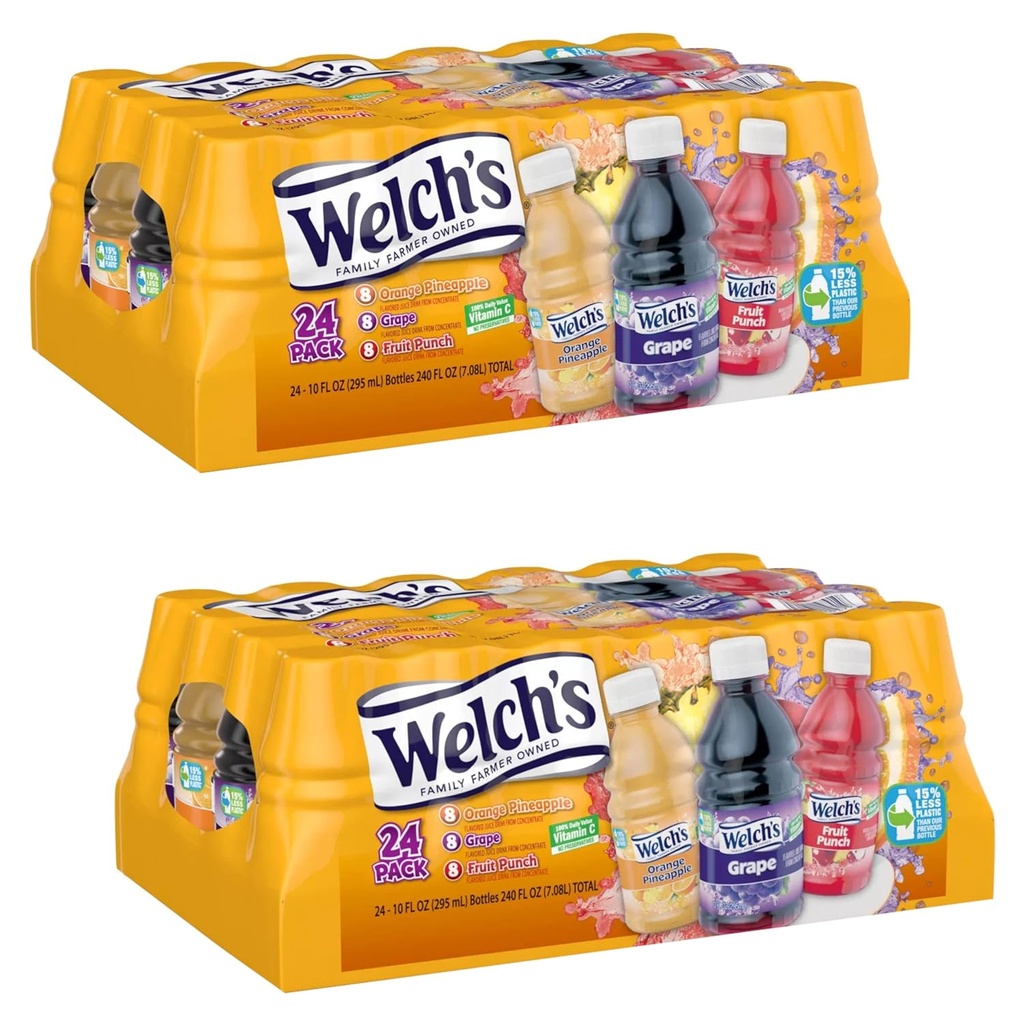 Welch's Juice Drink Variety Pack, 24 pk./10 oz.