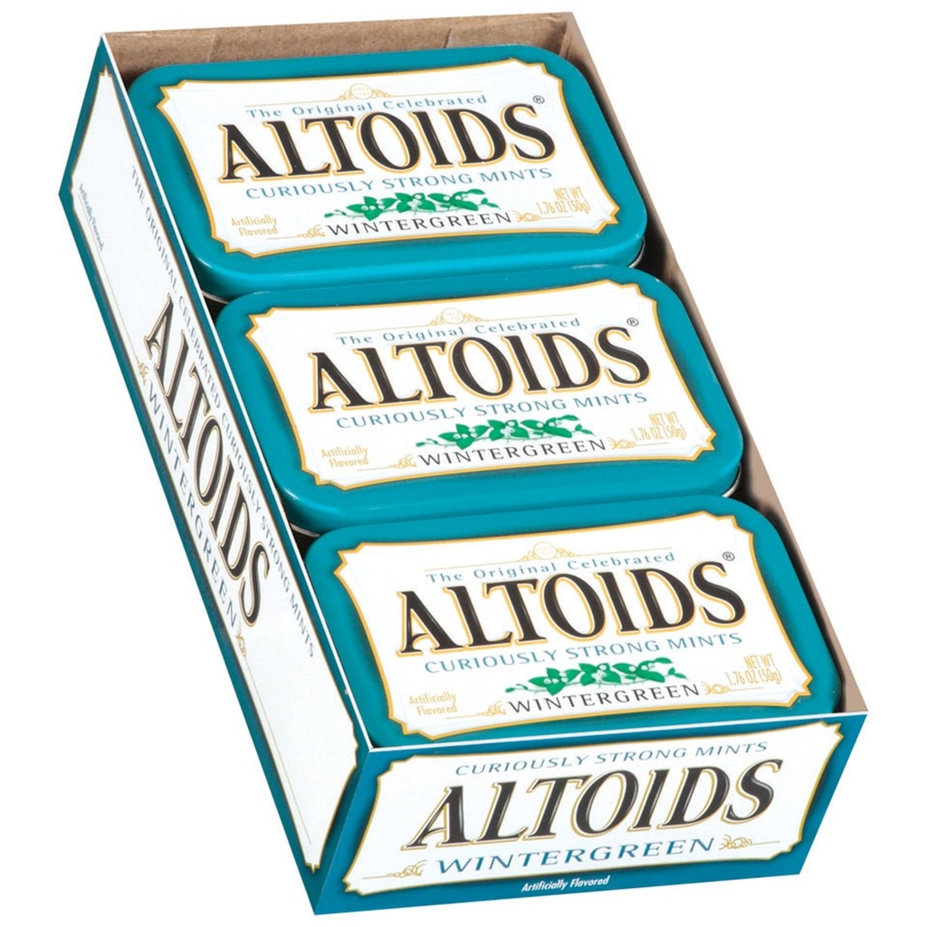 Altoids Wintergreen, 1.76 oz Tin