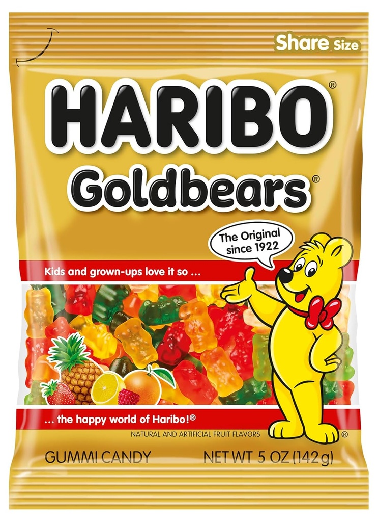 HARIBO GOLD BEARS 12/5 oz BAG