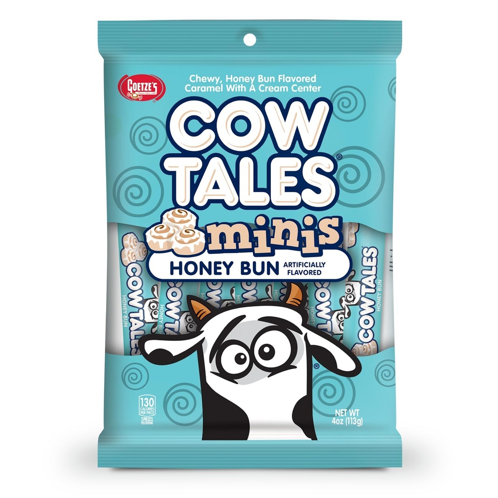 GOETZES MINI COW TALES HONEY BUN 4 oz