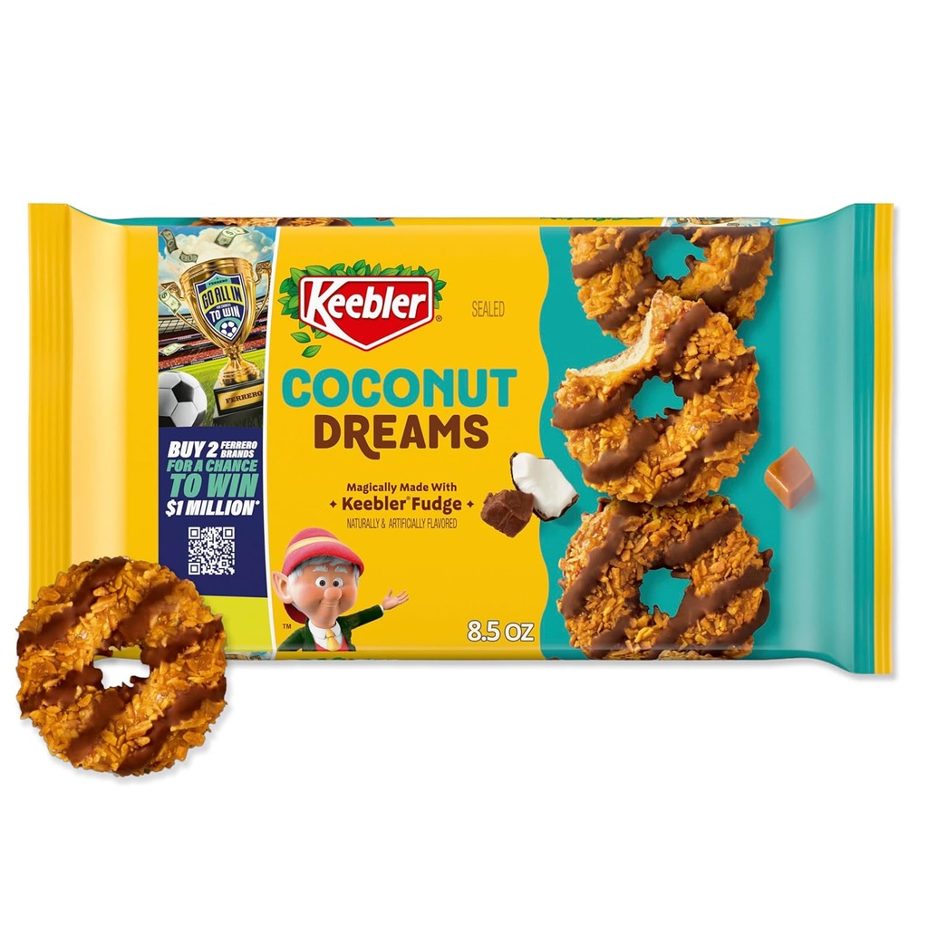 GIRL SCOUTS COCNUT CARAMELS BITES 1.75 oz