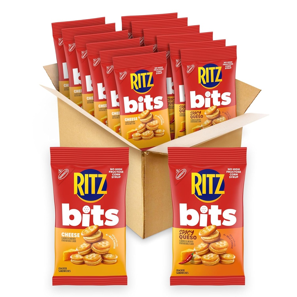 RITZ BITS SNDWCH SPICY QUESO 3 oz