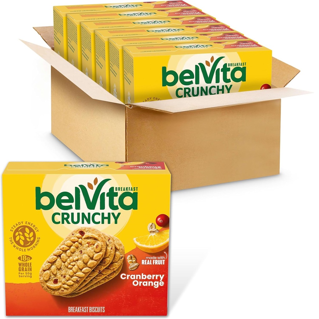 Belvita Cranberry Orange Breakfast Biscuits