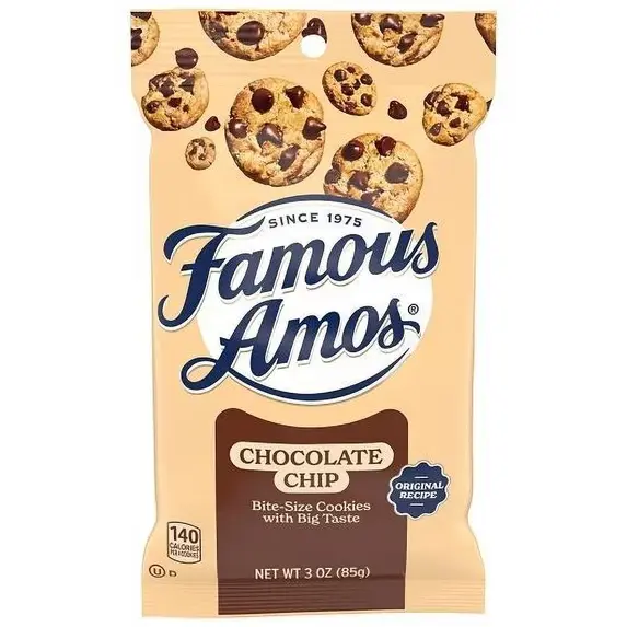 Famous Amos Chocolate Chip Cookies, 2 oz