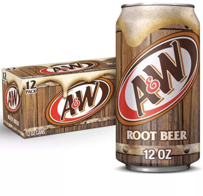 A&W Root Beer Soda, 12 fl oz can