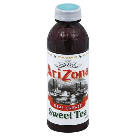 AriZona Southern Style Sweet Tea, Premium Brewed, 16 Fl Oz