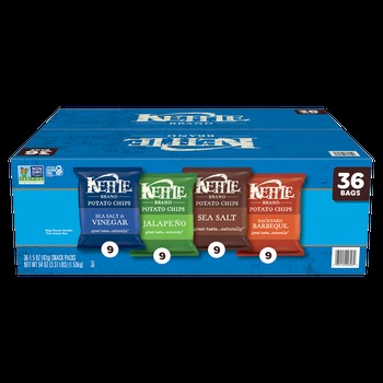 [COSTCO-1941965] Kettle Brand Potato Chips, Vending Variety Pack