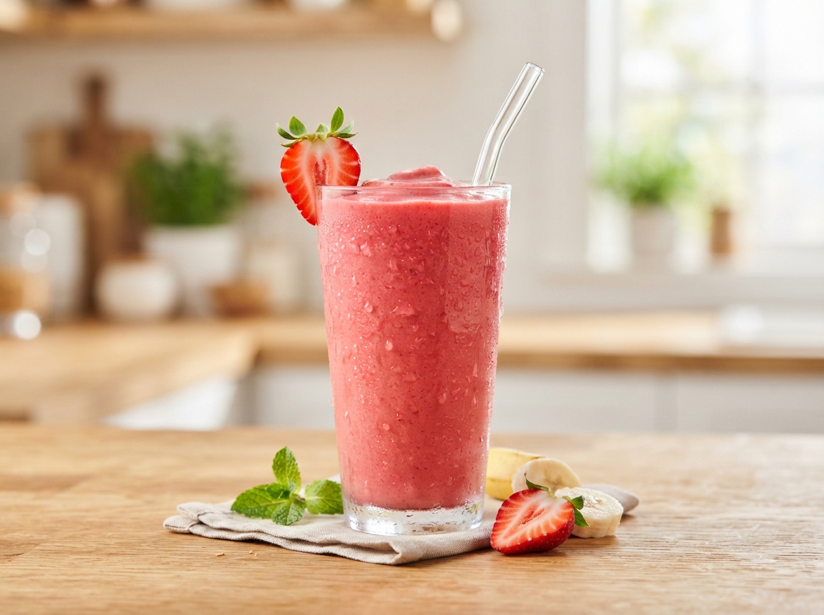 Strawberry Banana Smoothie