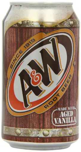 [AMZ010002] A&W Root Beer Soda, 12 fl oz can